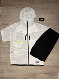 ASICS 3 piece digital set “white/grey”