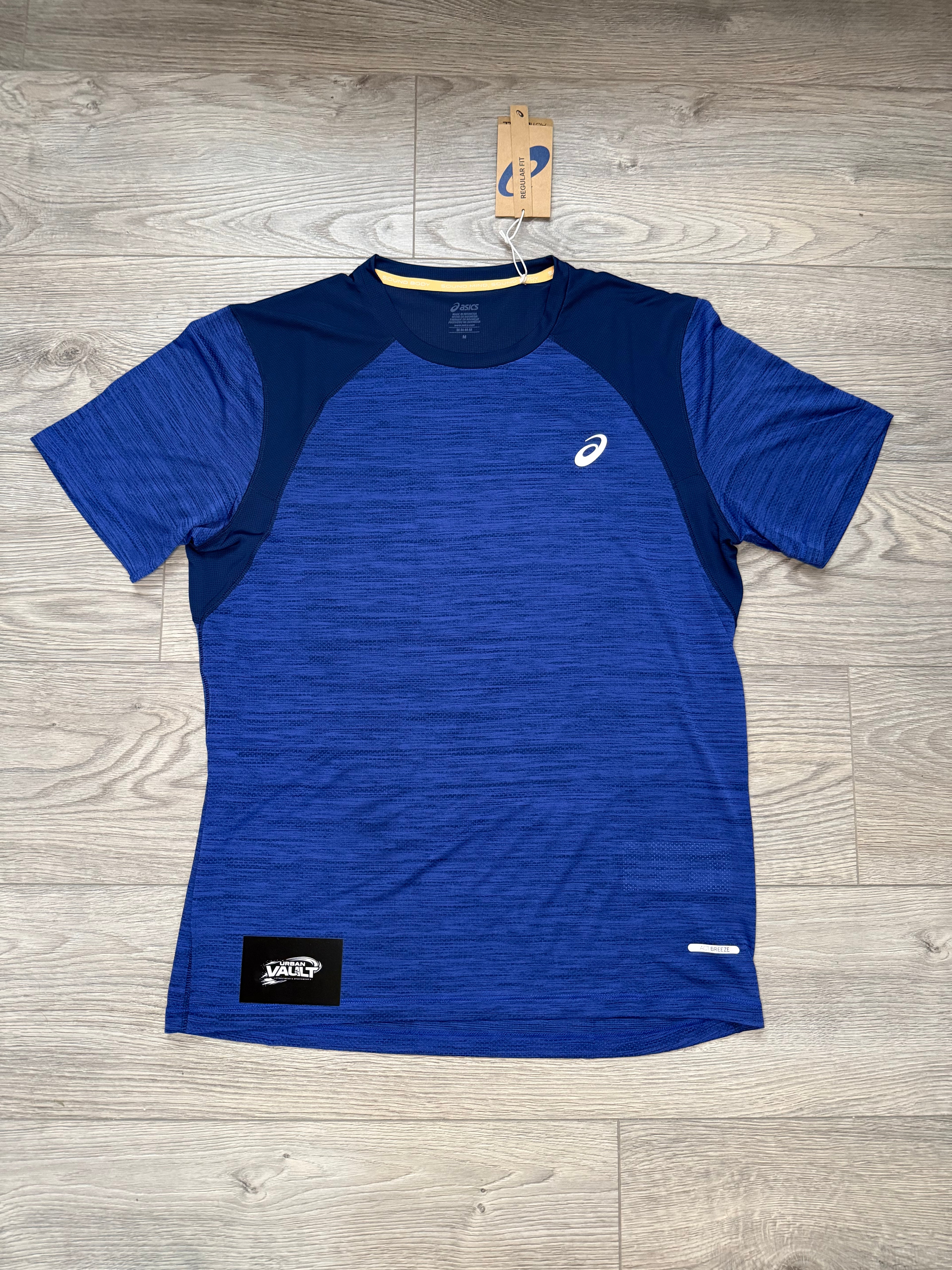 ASICS road ss t-shirt “blue”