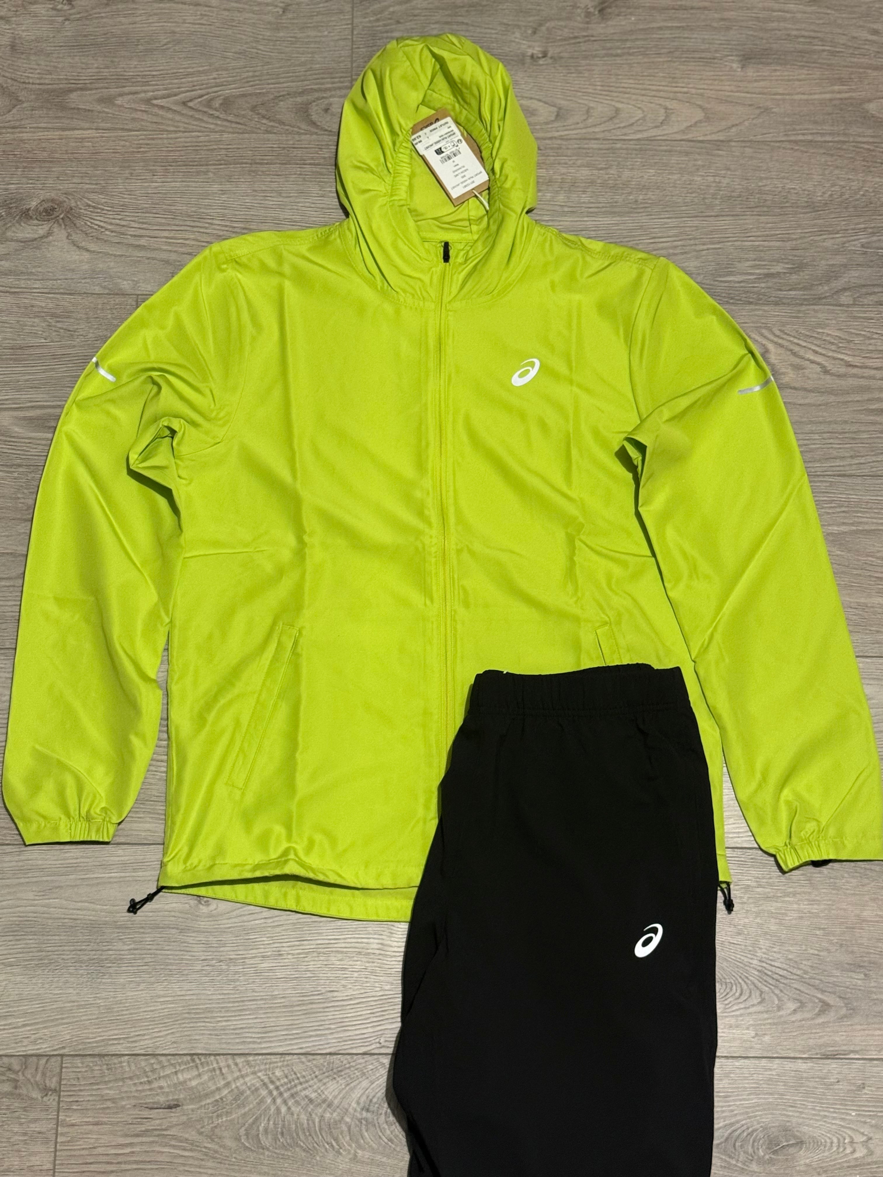 ASICS core tracksuit “volt neon”