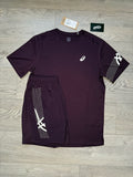 ASICS icon set “dark aubergine”