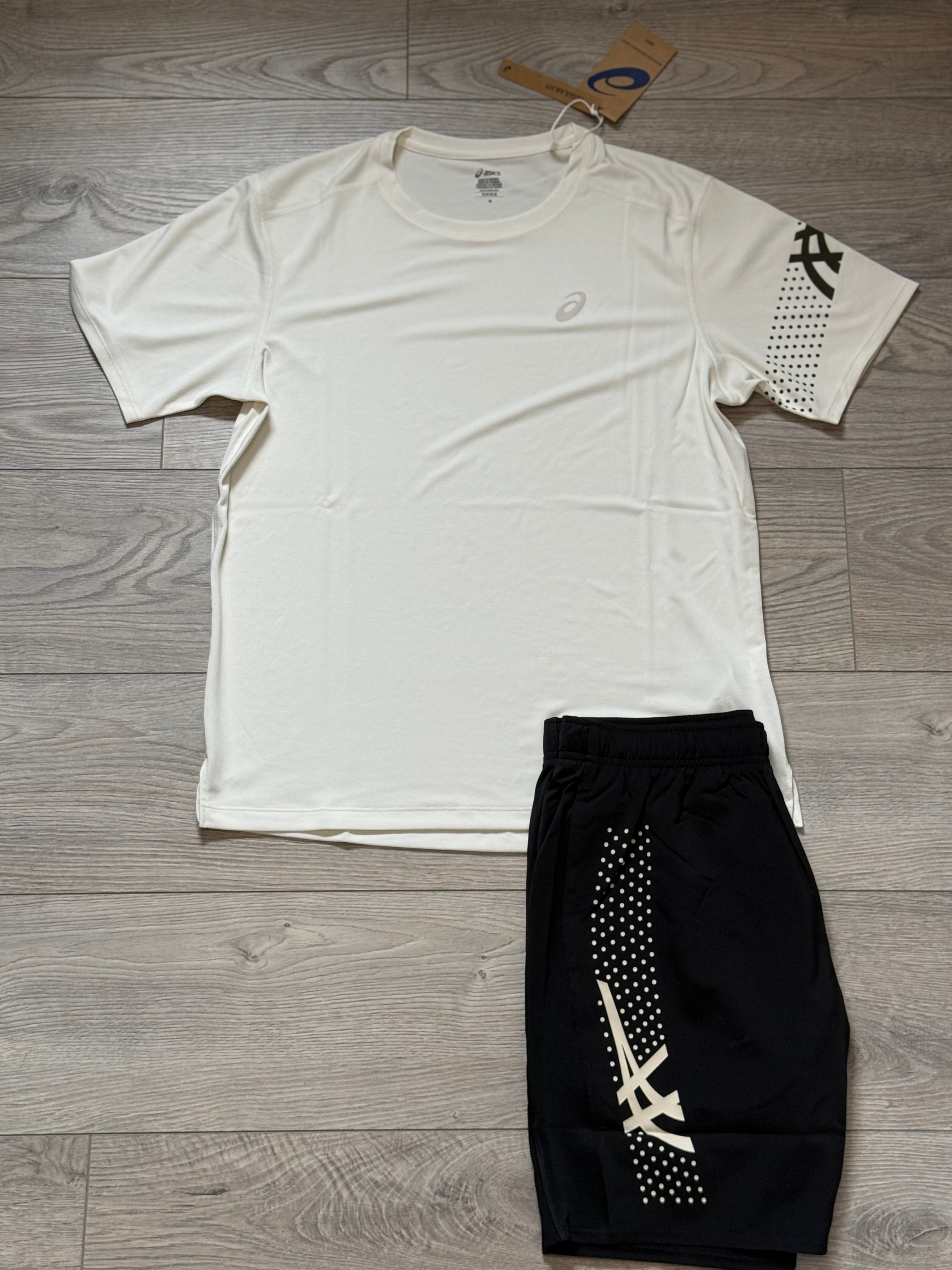 ASICS icon set “black/cream”