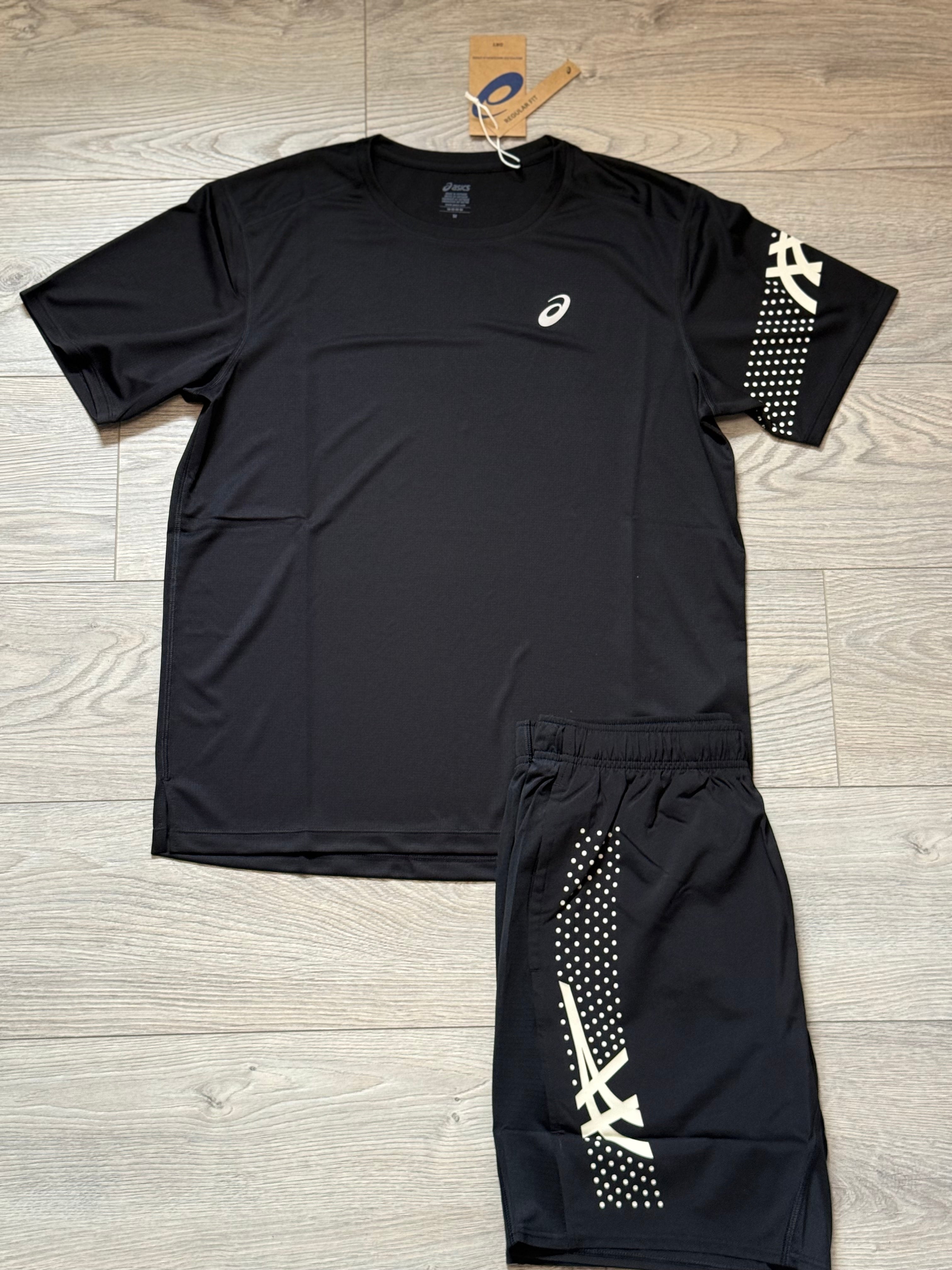 ASICS icon set “black/cream”
